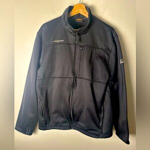 ZERO XPOSUR Black Men’s Long Sleeve Warm Comfy Fleece Poly Jacket Size XL